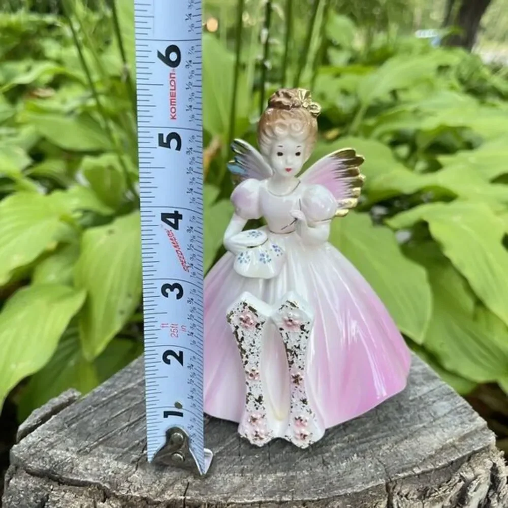 Josef Originals 11th Birthday Girl Angel Porcelain Figurine with Sticker Vintage